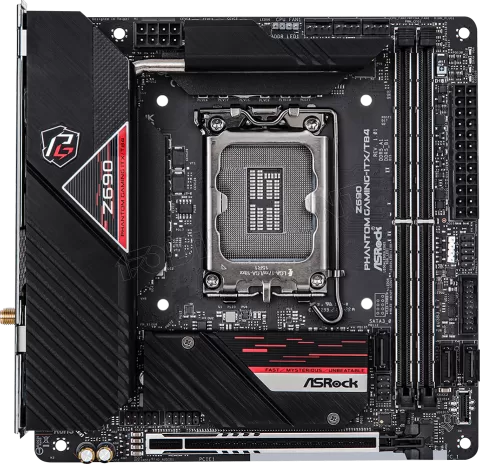 Photo de Carte Mère ASRock Z690 Phantom Gaming-ITX/TB4 DDR5 (Intel LGA 1700) Mini ITX