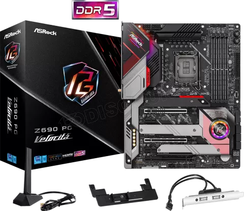 Photo de Carte Mère ASRock Z690 Phantom Gaming Velocita DDR5 (Intel LGA 1700)