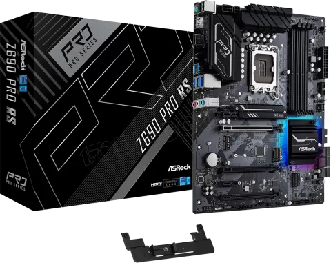 Photo de Carte Mère ASRock Z690 Pro RS (Intel LGA 1700)