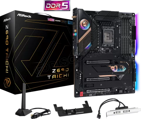 Photo de Carte Mère ASRock Z690 Taichi DDR5 (Intel LGA 1700)