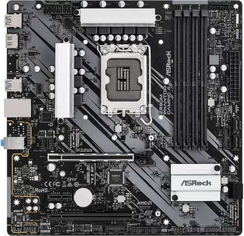 Photo de Carte Mère ASRock Z690M Phantom Gaming 4 (Intel LGA 1700) Micro ATX