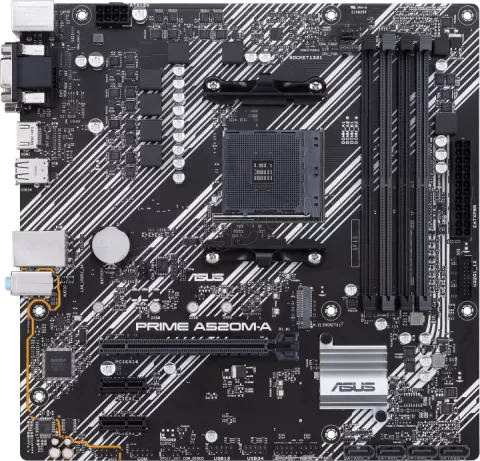Photo de Carte Mère Asus Prime A520M-A (AM4) Micro-ATX