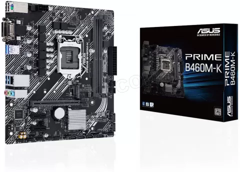 Photo de Carte Mère Asus Prime B460M-K (Intel LGA 1200) Micro ATX