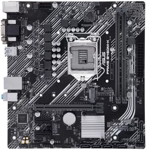 Photo de Carte Mère Asus Prime B460M-K (Intel LGA 1200) Micro ATX