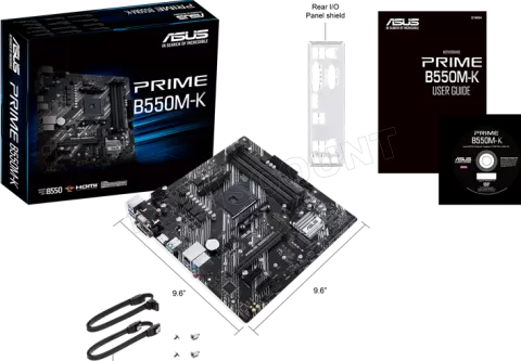 Photo de Carte Mère Asus Prime B550M-K (AM4) Micro ATX