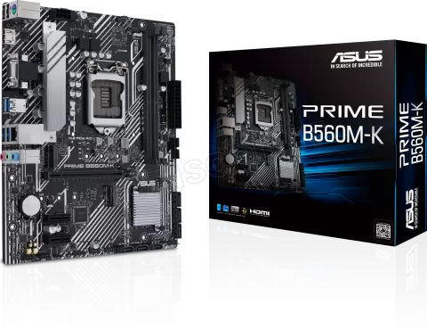 Photo de Carte Mère Asus Prime B560M-K (Intel LGA 1200) Micro ATX