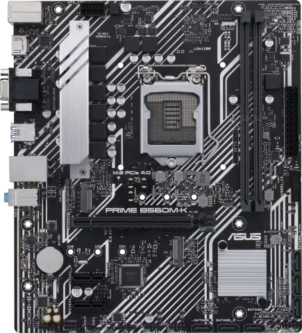Photo de Carte Mère Asus Prime B560M-K (Intel LGA 1200) Micro ATX