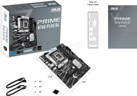 Photo de Carte Mère Asus Prime B760-Plus DDR4 (Intel LGA 1700)