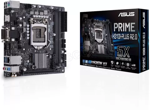 Photo de Carte Mère Asus Prime H310-Plus R2 (Intel LGA 1151 v2)