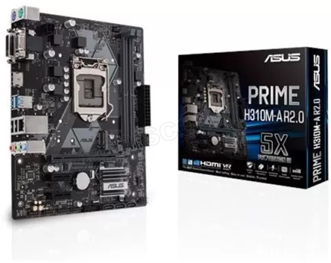 Photo de Carte Mère Asus Prime H310M-R R2.0 (Intel LGA 1151 v2) Micro ATX