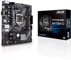 Photo de Carte Mère Asus Prime H410M-D (Intel LGA 1200) Micro ATX