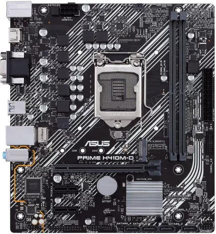 Photo de Carte Mère Asus Prime H410M-D (Intel LGA 1200) Micro ATX