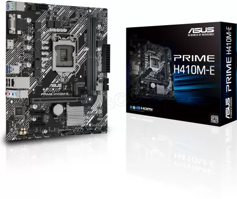 Photo de Carte Mère Asus Prime H410M-E (Intel LGA 1200) Micro ATX