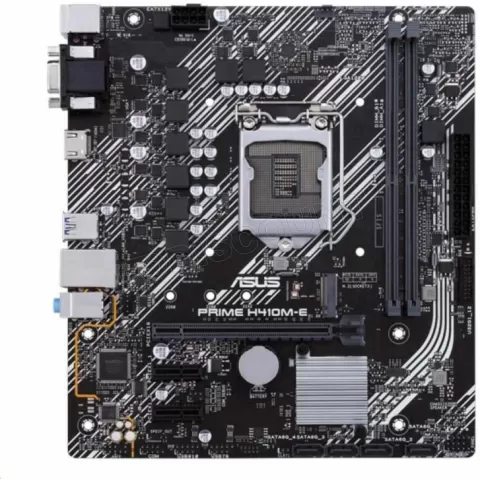 Photo de Carte Mère Asus Prime H410M-E (Intel LGA 1200) Micro ATX