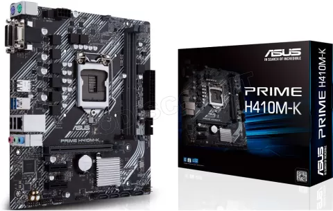 Photo de Carte Mère Asus Prime H410M-K (Intel LGA 1200) Micro ATX