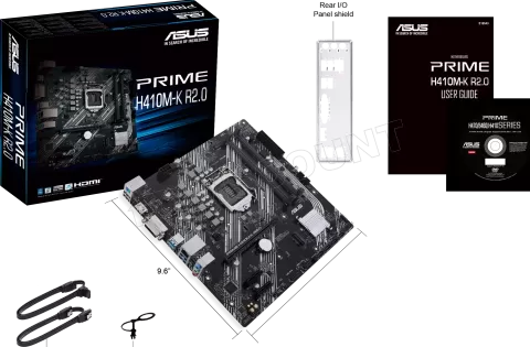Photo de Carte Mère Asus Prime H410M-K R2.0 (Intel LGA 1200) Micro ATX