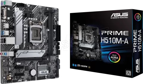 Photo de Carte Mère Asus Prime H510M-A (Intel LGA 1200) Micro ATX