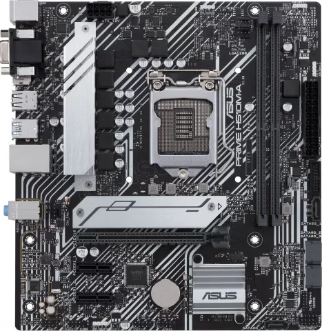 Photo de Carte Mère Asus Prime H510M-A (Intel LGA 1200) Micro ATX