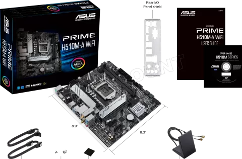 Photo de Carte Mère Asus Prime H510M-A WiFi (Intel LGA 1200) Micro ATX