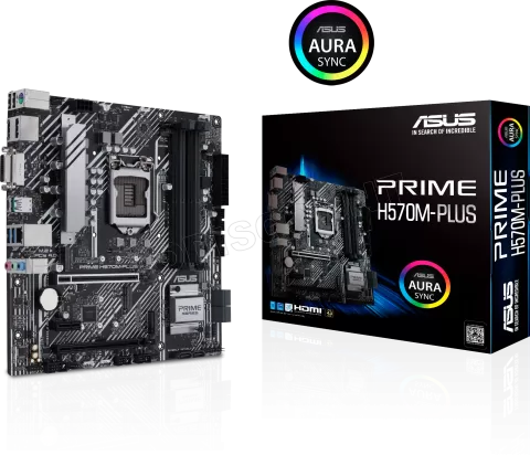 Photo de Carte Mère Asus Prime H570M-Plus (Intel LGA 1200) Micro ATX