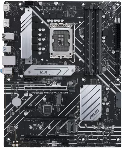 Photo de Carte Mère Asus Prime H670-Plus D4 (Intel LGA 1700)