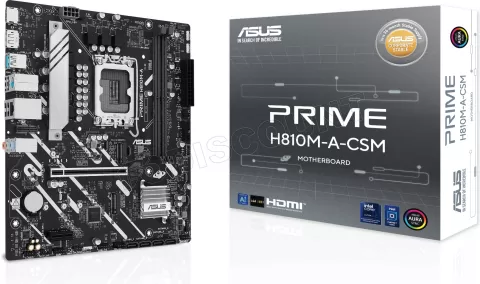 Photo de Carte Mère Asus Prime H810M-A-CSM (Intel LGA 1851) Micro ATX