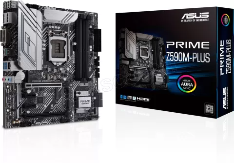 Photo de Carte Mère Asus Prime Z590M-Plus (Intel LGA 1200) Micro ATX