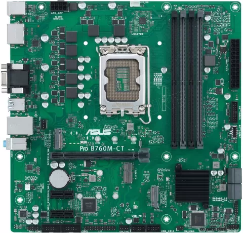 Photo de Carte Mère Asus Pro B760M-CT-CSM DDR5 (Intel LGA 1700) Micro ATX