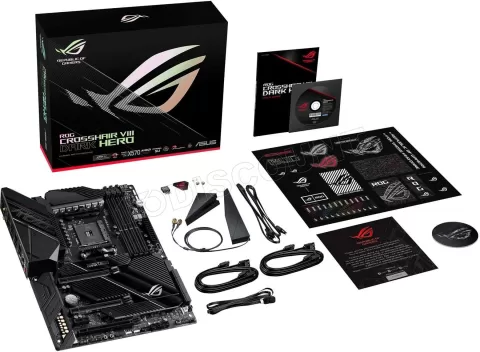 Photo de Carte Mère Asus Rog Crosshair VIII Dark Hero X570 (AM4)