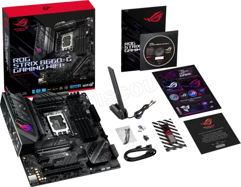 Photo de Carte Mère Asus Rog Strix B660-G Gaming WiFi DDR5 (Intel LGA 1700) Micro ATX