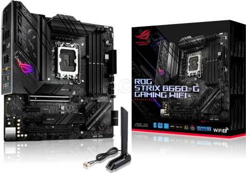 Photo de Carte Mère Asus Rog Strix B660-G Gaming WiFi DDR5 (Intel LGA 1700) Micro ATX