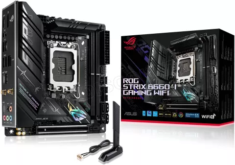 Photo de Carte Mère Asus Rog Strix B660-I Gaming WiFi DDR5 (Intel LGA 1700) Mini ITX