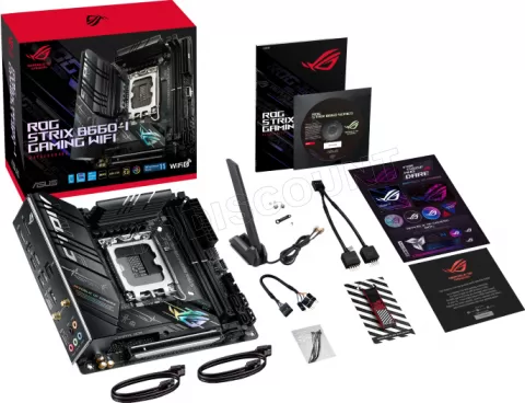 Photo de Carte Mère Asus Rog Strix B660-I Gaming WiFi DDR5 (Intel LGA 1700) Mini ITX