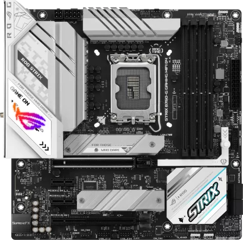 Photo de Carte Mère Asus Rog Strix B760-G Gaming WiFi DDR4 (Intel LGA 1700) Micro ATX