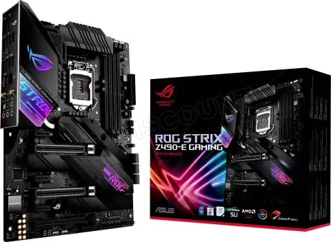 Photo de Carte Mère Asus Rog Strix Z490-E Gaming (Intel LGA 1200)