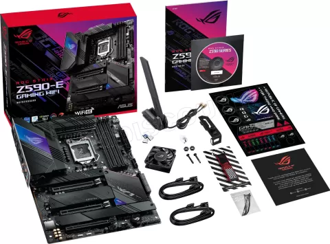 Photo de Carte Mère Asus Rog Strix Z590-E Gaming WiFi (Intel LGA 1200)