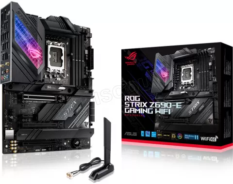 Photo de Carte Mère Asus Rog Strix Z690-E Gaming WiFi DDR5 (Intel LGA 1700)