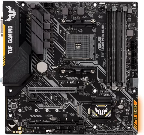 Photo de Carte Mère Asus Tuf Gaming B450M-Plus (AM4) Micro ATX