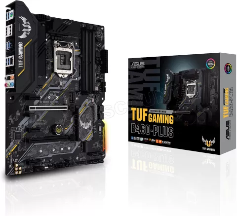 Photo de Carte Mère Asus Tuf Gaming B460-Plus (Intel LGA 1200)