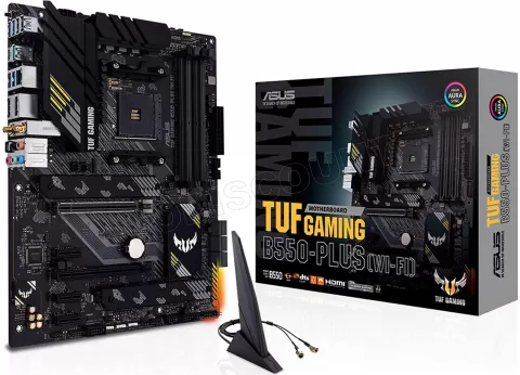 Photo de Carte Mère Asus Tuf Gaming B550-Plus Wi-Fi (AM4)