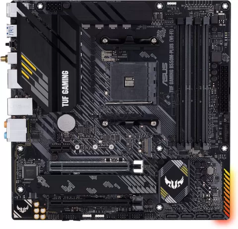 Photo de Carte Mère Asus Tuf Gaming B550M-Plus (AM4) Micro ATX