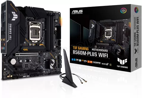 Photo de Carte Mère Asus Tuf Gaming B560M-Plus Wifi (Intel LGA 1200) Micro ATX