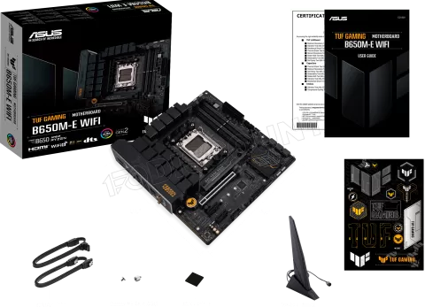 Photo de Carte Mère Asus Tuf Gaming B650M-E WiFi (AM5) Micro ATX