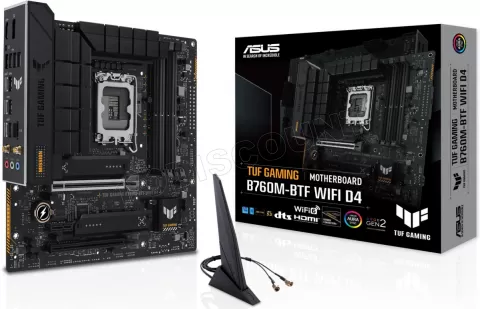 Photo de Carte Mère Asus Tuf Gaming B760M-BTF WiFi DDR4 (Intel LGA 1700) Micro ATX