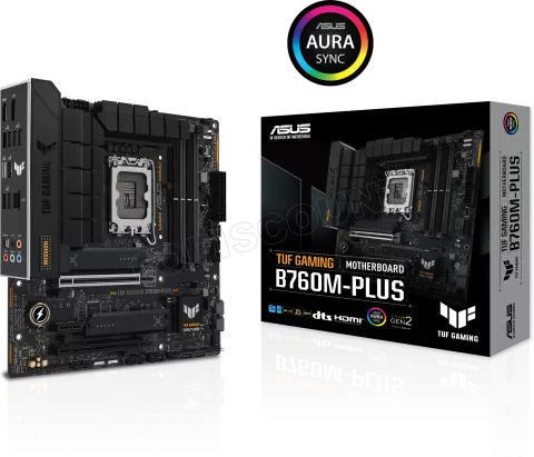 Photo de Carte Mère Asus Tuf Gaming B760M-Plus DDR5 (Intel LGA 1700) Micro ATX