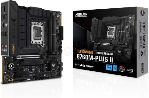 Photo de Carte Mère Asus Tuf Gaming B760M-Plus II (Intel LGA 1700) Micro ATX