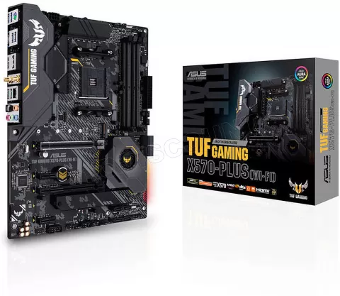 Photo de Carte Mère Asus Tuf Gaming X570-Plus Wifi (AM4)