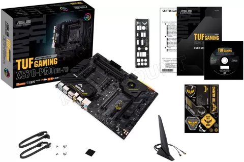 Photo de Carte Mère Asus Tuf Gaming X570-Pro Wifi (AM4)