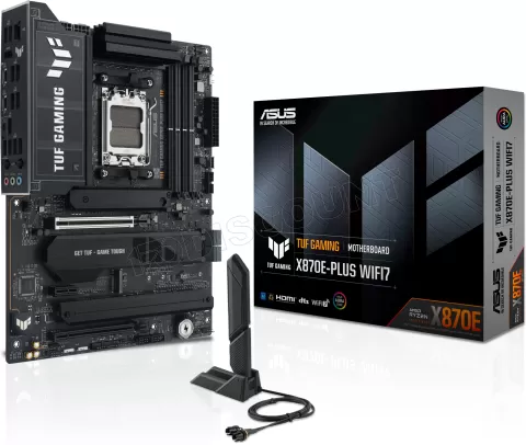 Photo de Carte Mère Asus Tuf Gaming X870E-Plus WiF7 (AM5)