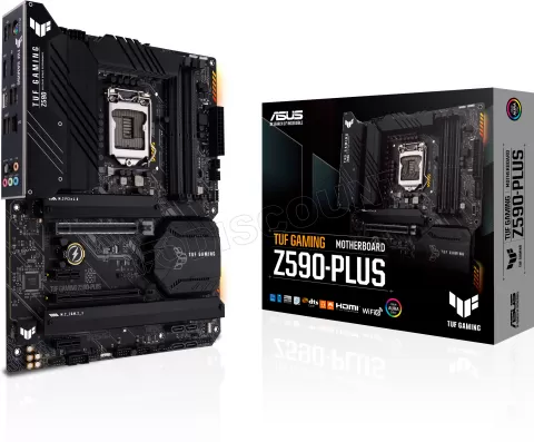 Photo de Carte Mère Asus Tuf Gaming Z590-Plus (Intel LGA 1200)